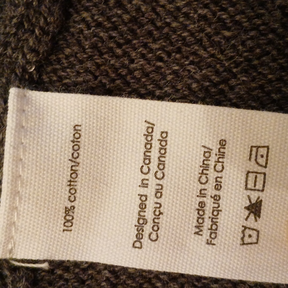 DG Simpli Zen Women's Multicolor Knit Open Cardigan Cozycore Vest Size Small - Picture 7 of 8